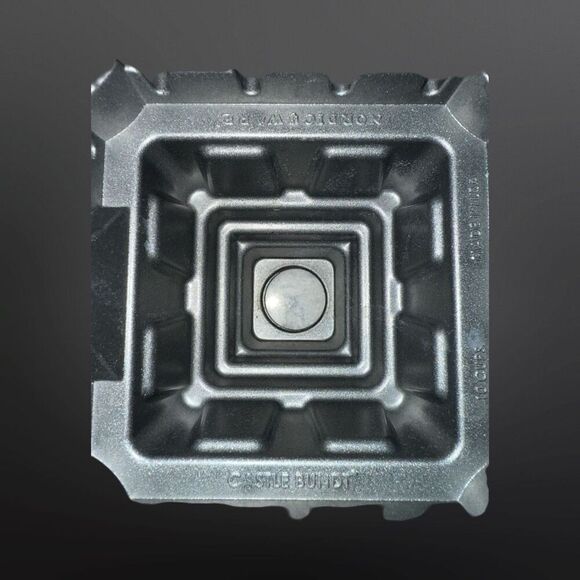 Nordic Ware Bundt Cake Pan Fairytale Cottage Silver Bundt Cake Pan 10 Cup - Picture 8 of 8